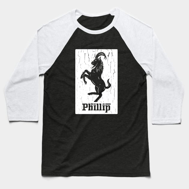 Ferrari Phillip Ver. 2 Baseball T-Shirt by wolfkrusemark